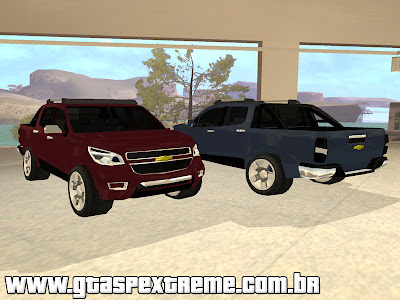 Nova Chevrolet S10 2013 para GTA San Andreas